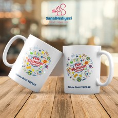 Fen Bilimleri Öğretmeni Kupa Bardak